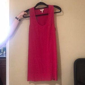 Pink silk Joie dress